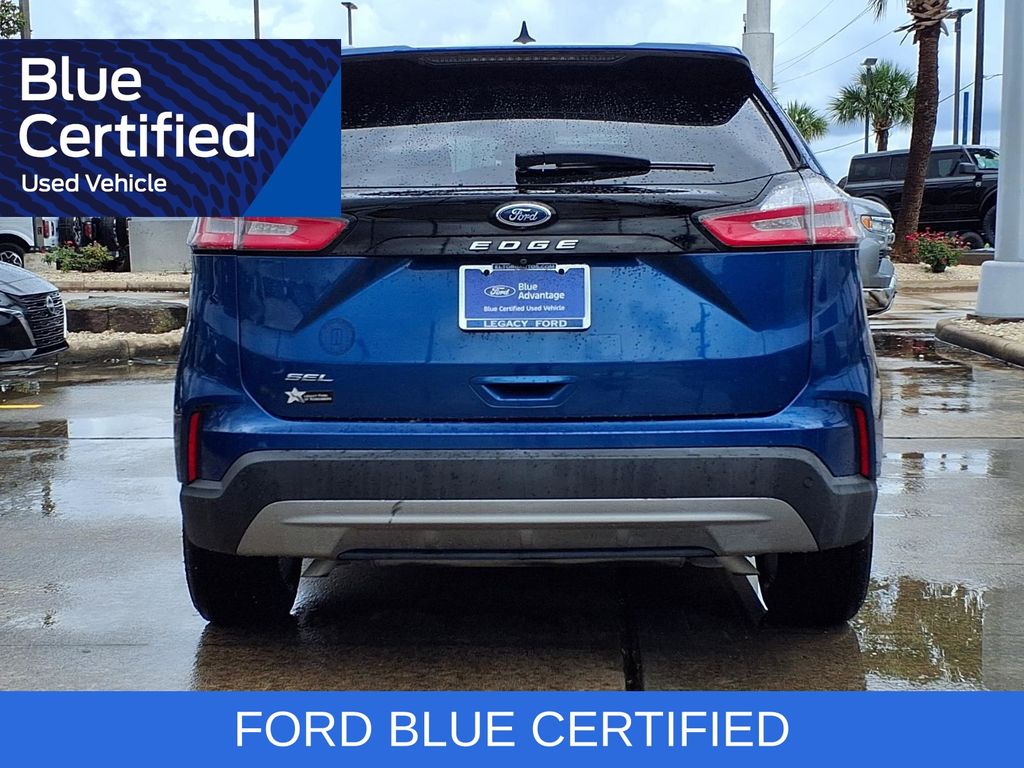 2021 Ford Edge SEL Blue at Cook Ford