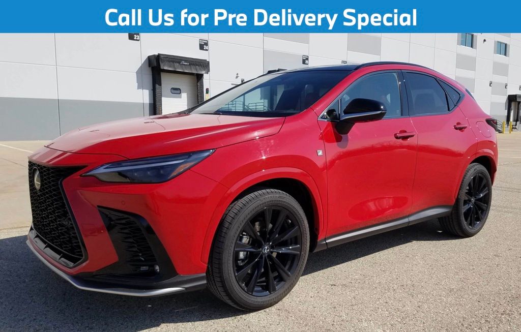 Red 2022 Lexus NX 350 Premium AWD SUV / Crossover All-Wheel Drive 8-Speed Automatic