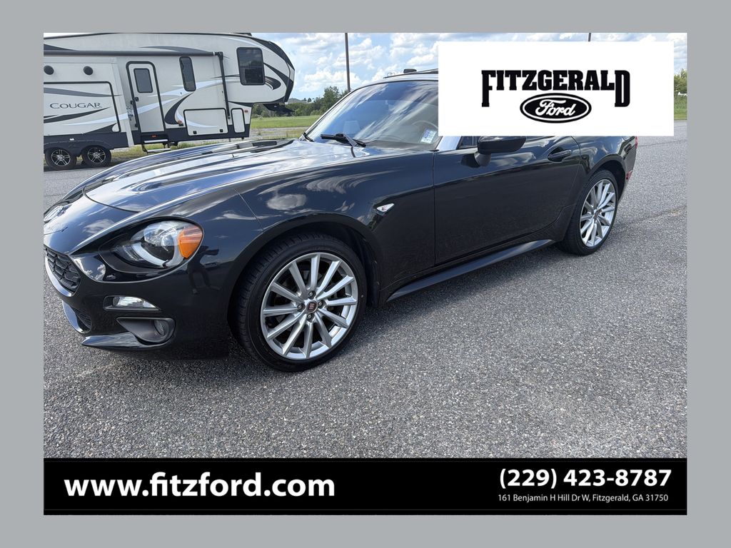 Forte Black Metallic 2020 FIAT 124 Spider Convertible Rear-Wheel Drive 6-Speed Automatic