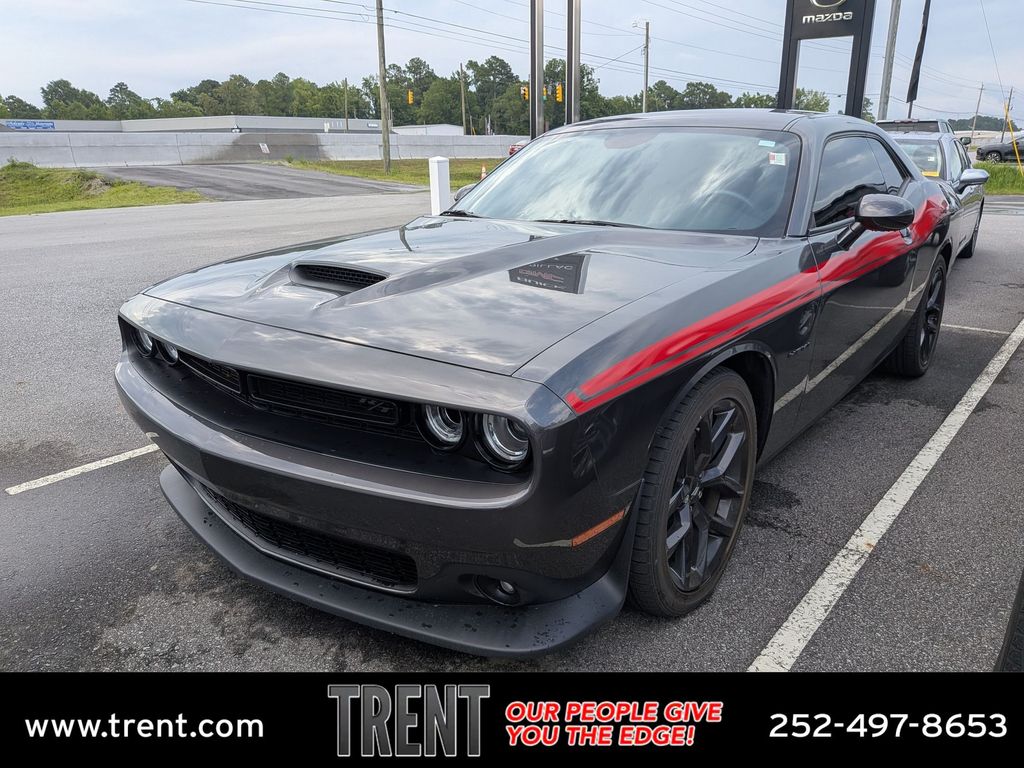 Gray (Granite Pearlcoat) 2022 Dodge Challenger Coupe Rear-Wheel Drive 8-Speed Automatic