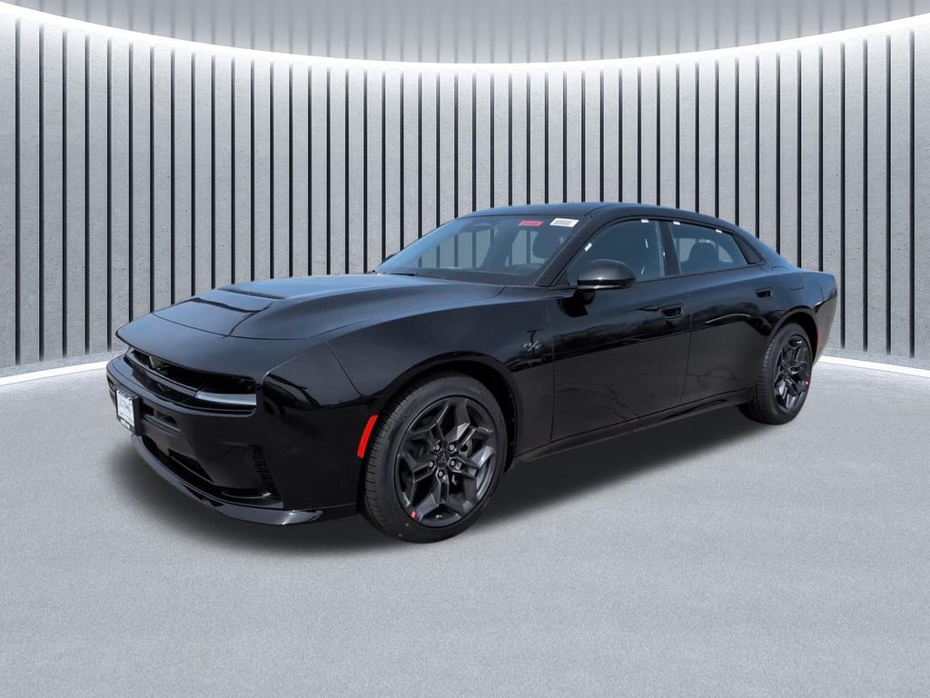 Diamond Black Crystal Pearlcoat 2026 Dodge Charger R/T Sedan AWD Sedan All-Wheel Drive 8-Speed Automatic