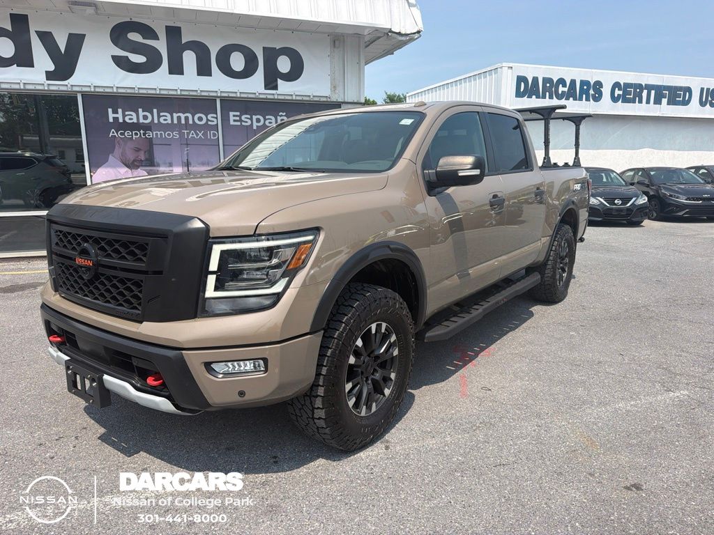 Baja Storm 2021 Nissan Titan Pickup Truck Four-Wheel Drive 9-Speed Automatic