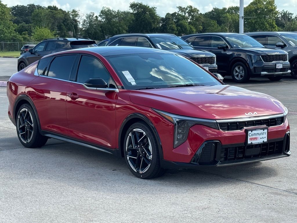 2026 Kia K4 GT-Line Red at Joe Myers Mazda Kia