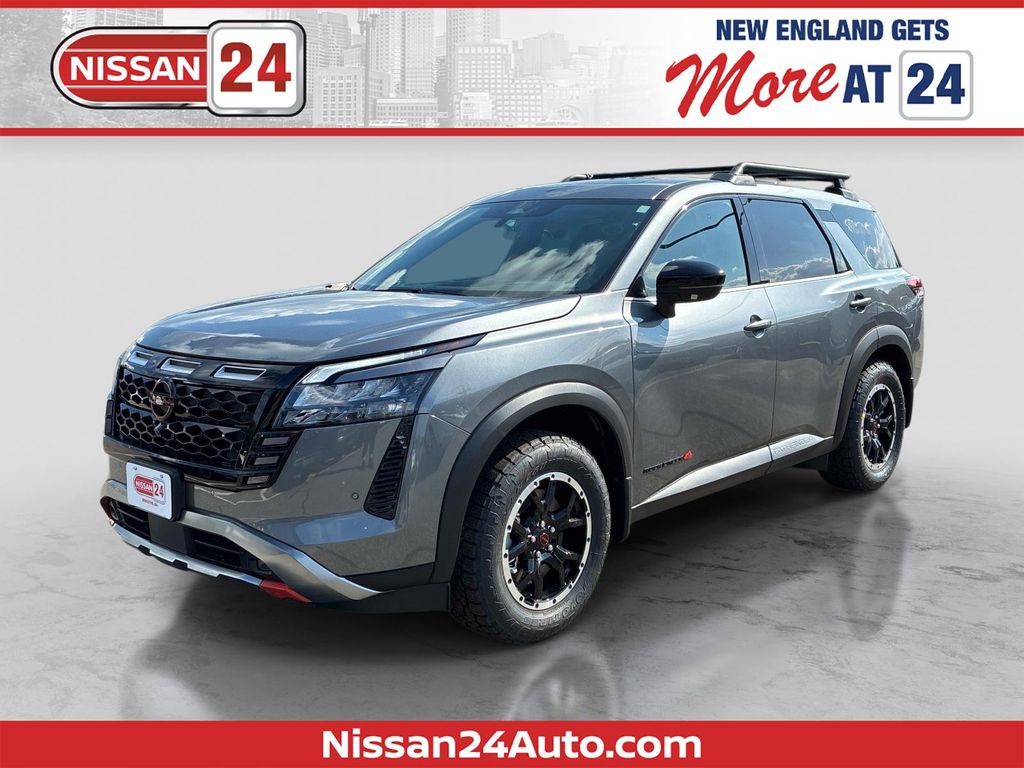 Gray (Gun Metallic) 2026 Nissan Pathfinder SUV / Crossover All-Wheel Drive 9-Speed Automatic