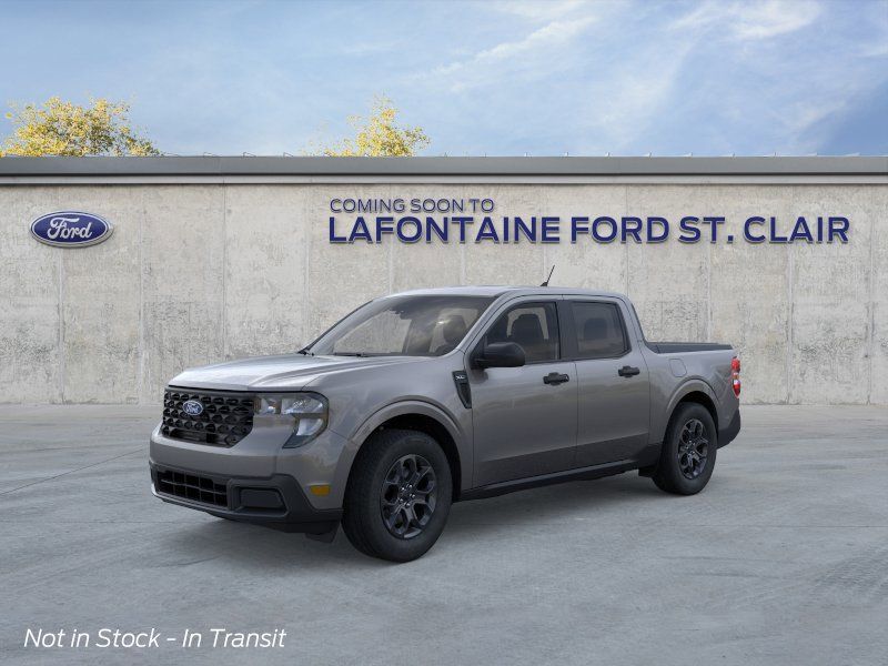 Gray 2026 Ford Maverick XLT SuperCrew AWD Pickup Truck All-Wheel Drive Continuously Variable Transmission