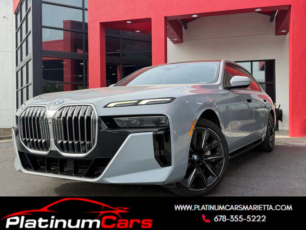 Brooklyn Gray Metallic 2023 BMW 7 Series Sedan Rear-Wheel Drive 8-Speed Automatic