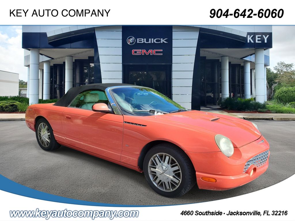2003 Ford Thunderbird Limited Edition 007 with Removable Top RWD Convertible Rear-Wheel Drive 5-Speed Automatic