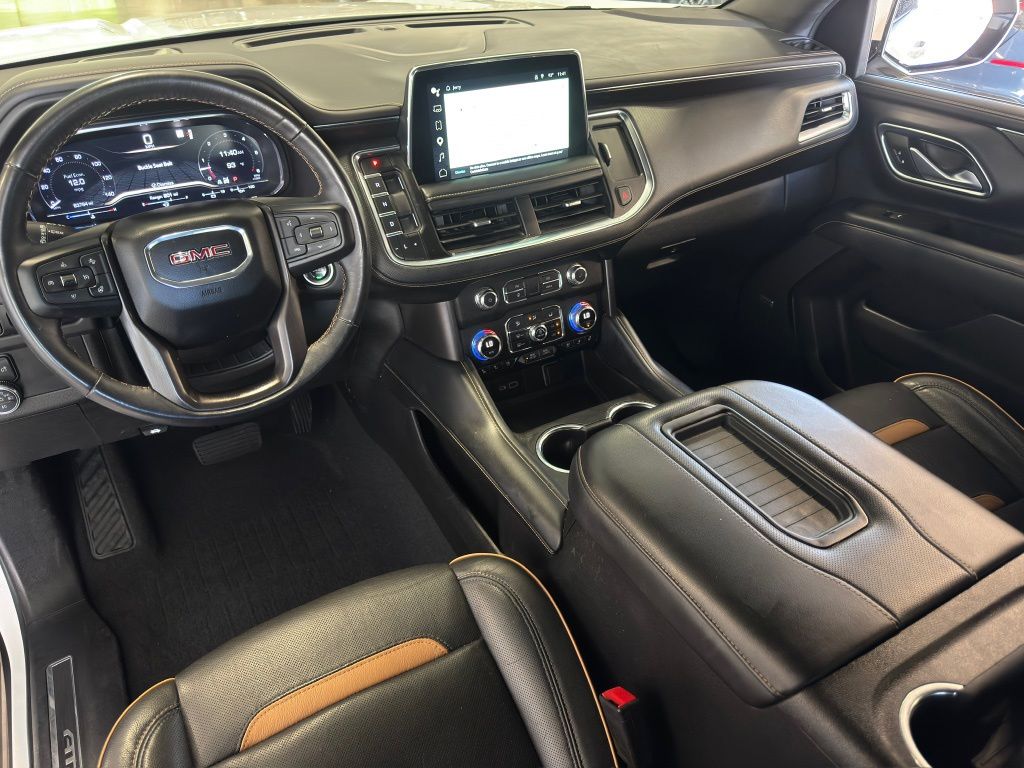 2022 GMC Yukon AT4 White at Big Star Chrysler Jeep Dodge Ram 