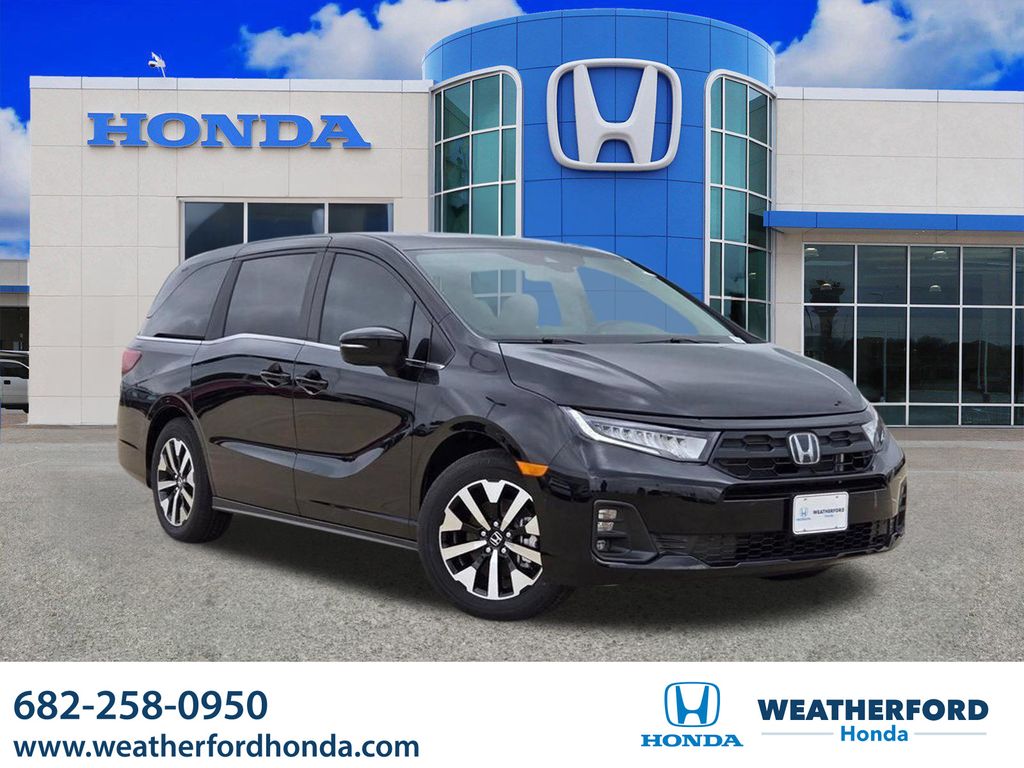 Black 2026 Honda Odyssey Minivan Front-Wheel Drive Automatic