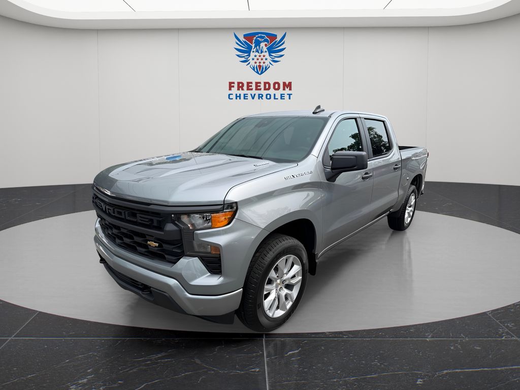 Sterling Gray Metallic 2026 Chevrolet Silverado 1500 Pickup Truck Four-Wheel Drive 8-Speed Automatic