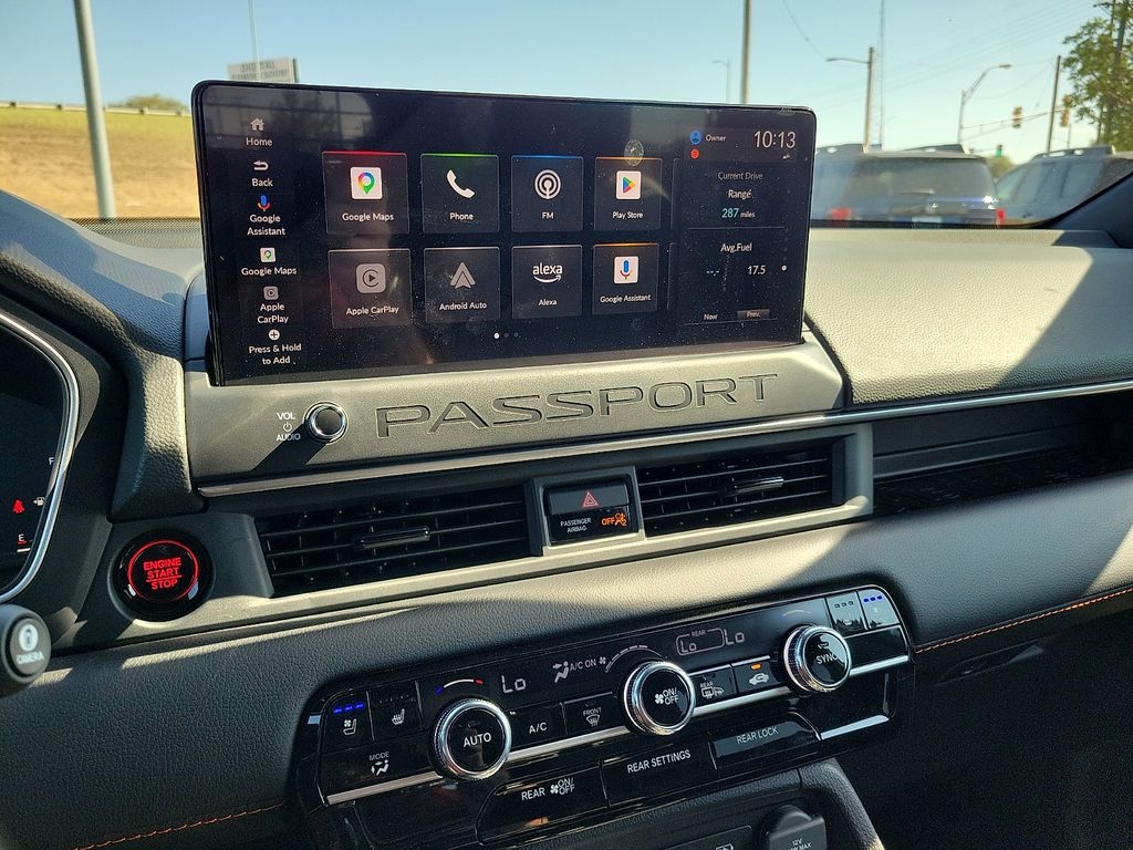 2026 Honda Passport TrailSport Elite White at Brown Honda