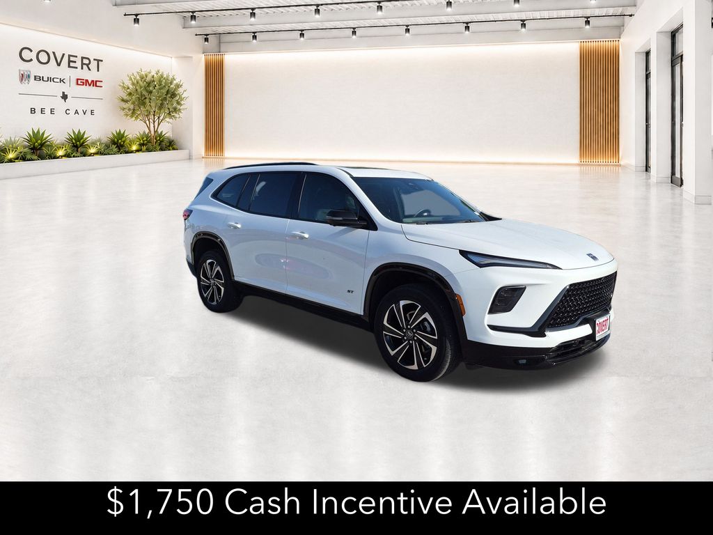 Summit White 2025 Buick Enclave SUV / Crossover Front-Wheel Drive 8-Speed Automatic