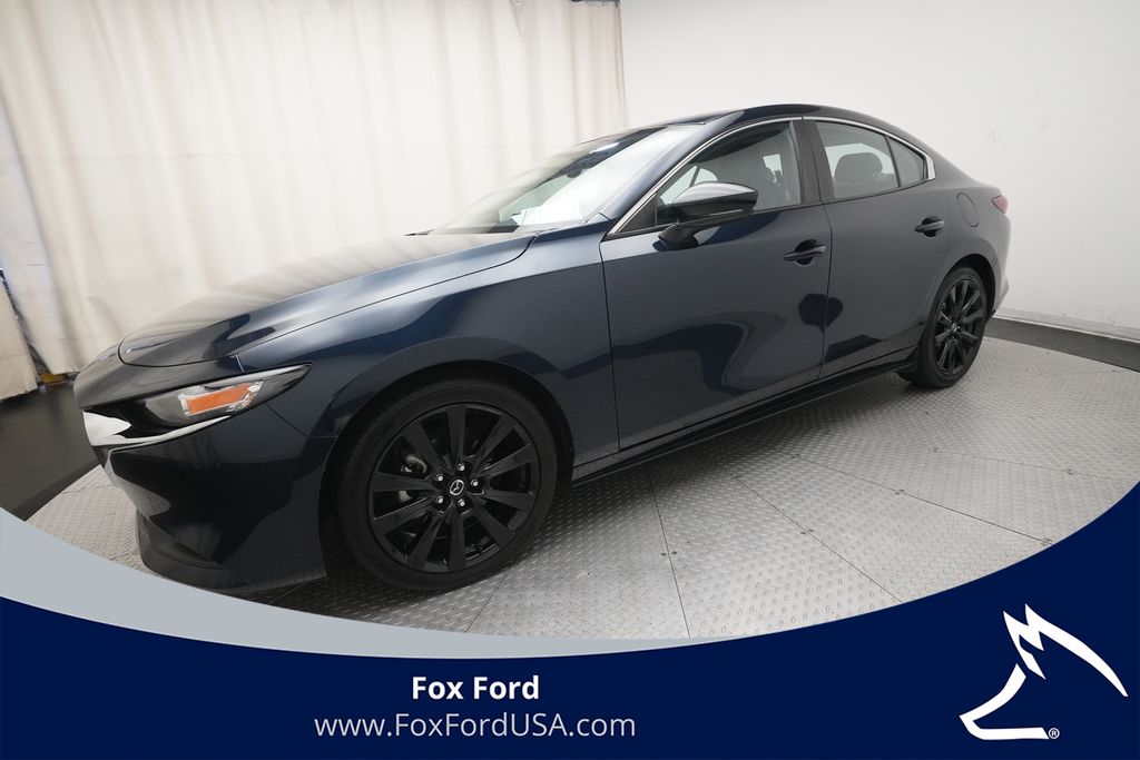 Deep Crystal Blue Mica 2024 Mazda MAZDA3 Sedan Front-Wheel Drive 6-Speed Automatic