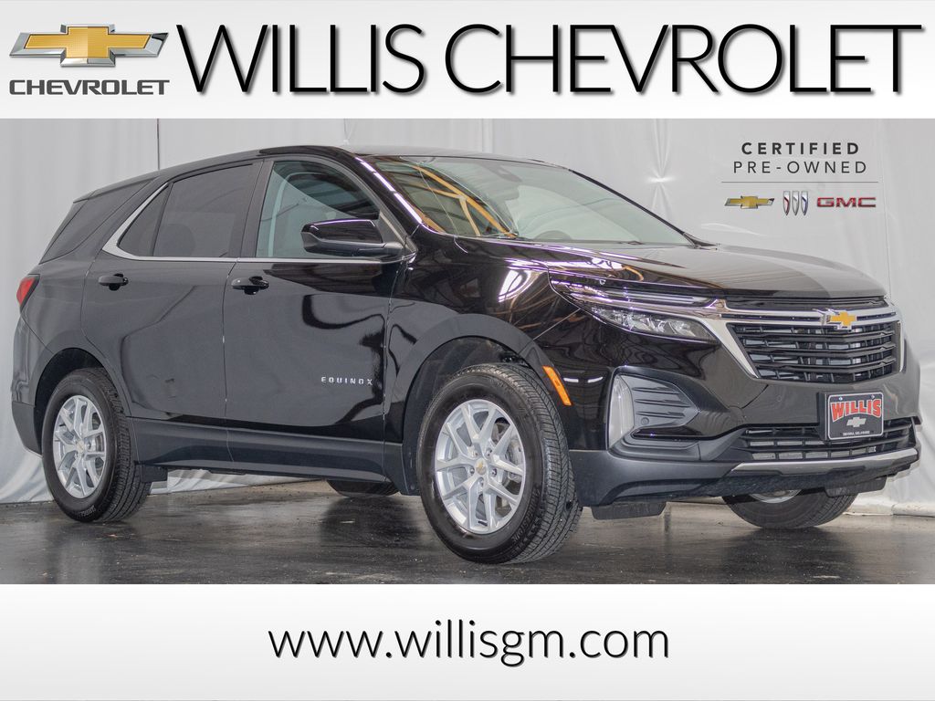 Mosaic Black Metallic 2024 Chevrolet Equinox LT AWD with 1LT SUV / Crossover Four-Wheel Drive 6-Speed Automatic Overdrive