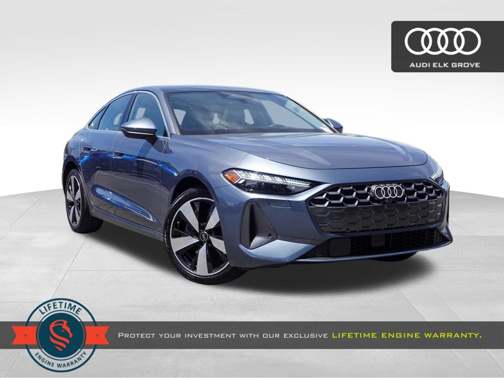 Horizon Blue Metallic 2025 Audi A5 quattro Prestige Sedan Sedan All-Wheel Drive 7-Speed Automatic