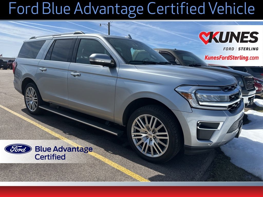 Silver Metallic 2024 Ford Expedition MAX Limited 4WD SUV / Crossover Four-Wheel Drive Automatic