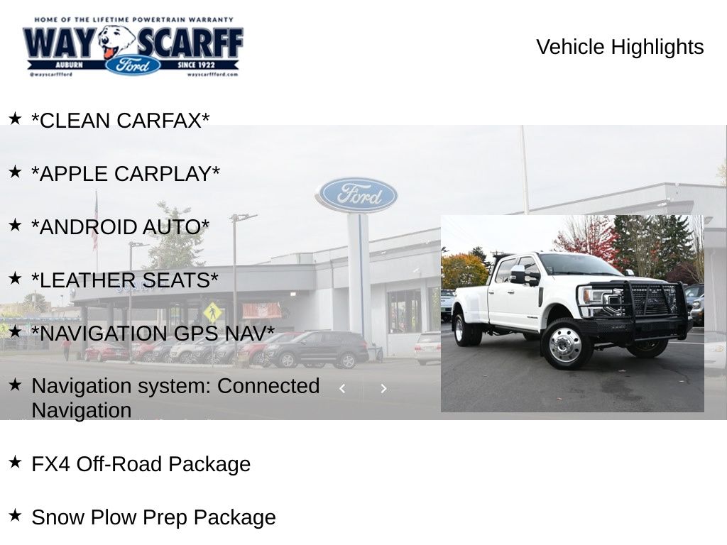 2022 Ford F-450 Super Duty Platinum