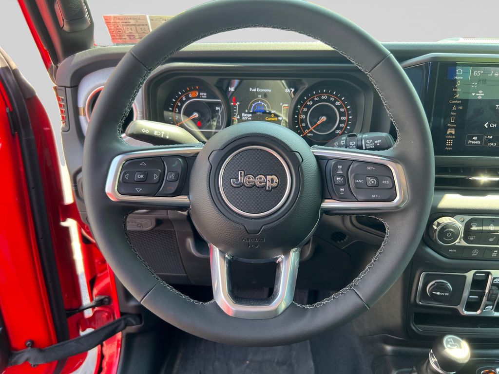 2025 Jeep Wrangler Sahara Red at South Hills CDJR