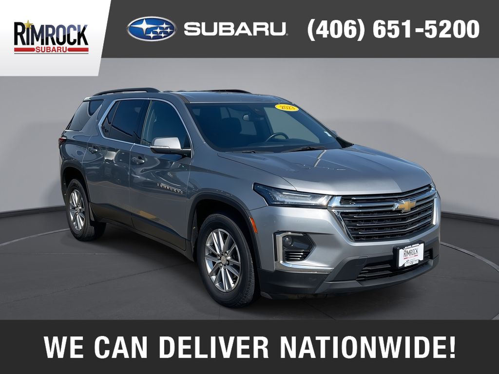 Sterling Gray Metallic 2023 Chevrolet Traverse SUV / Crossover Four-Wheel Drive 9-Speed Automatic