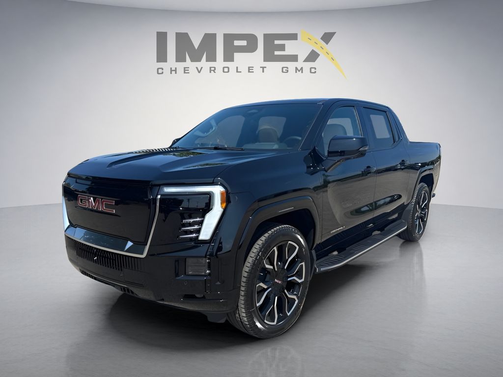 Onyx Black 2026 GMC Sierra EV Pickup Truck All-Wheel Drive 1-Speed Automatic