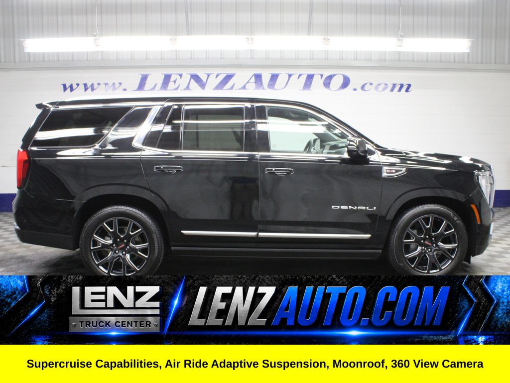 Onyx Black 2025 GMC Yukon SUV / Crossover Four-Wheel Drive