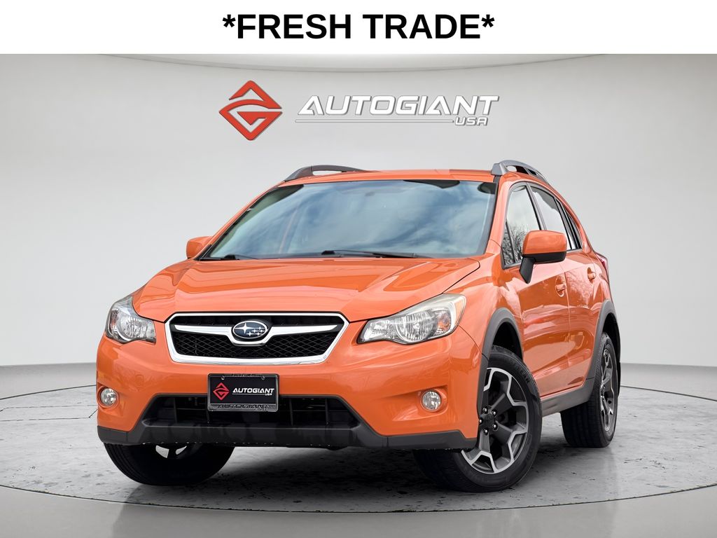 Tangerine Orange Pearl 2014 Subaru Crosstrek XV Premium AWD SUV / Crossover All-Wheel Drive Continuously Variable Transmission