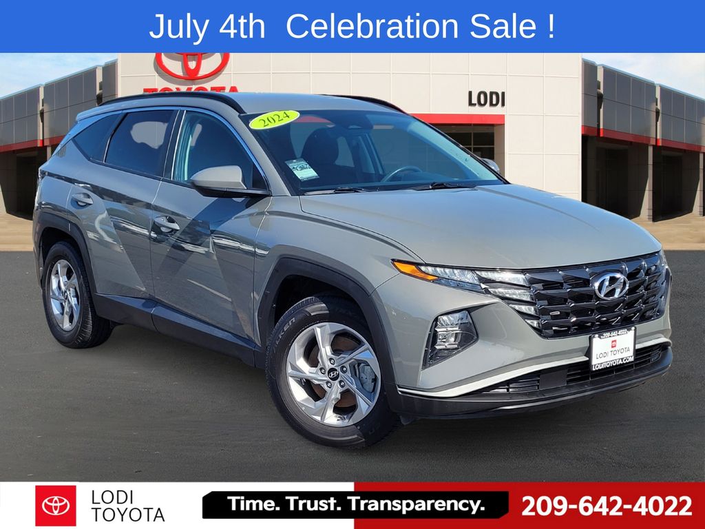 Hampton Gray 2024 Hyundai Tucson SUV / Crossover Front-Wheel Drive 8-Speed Automatic