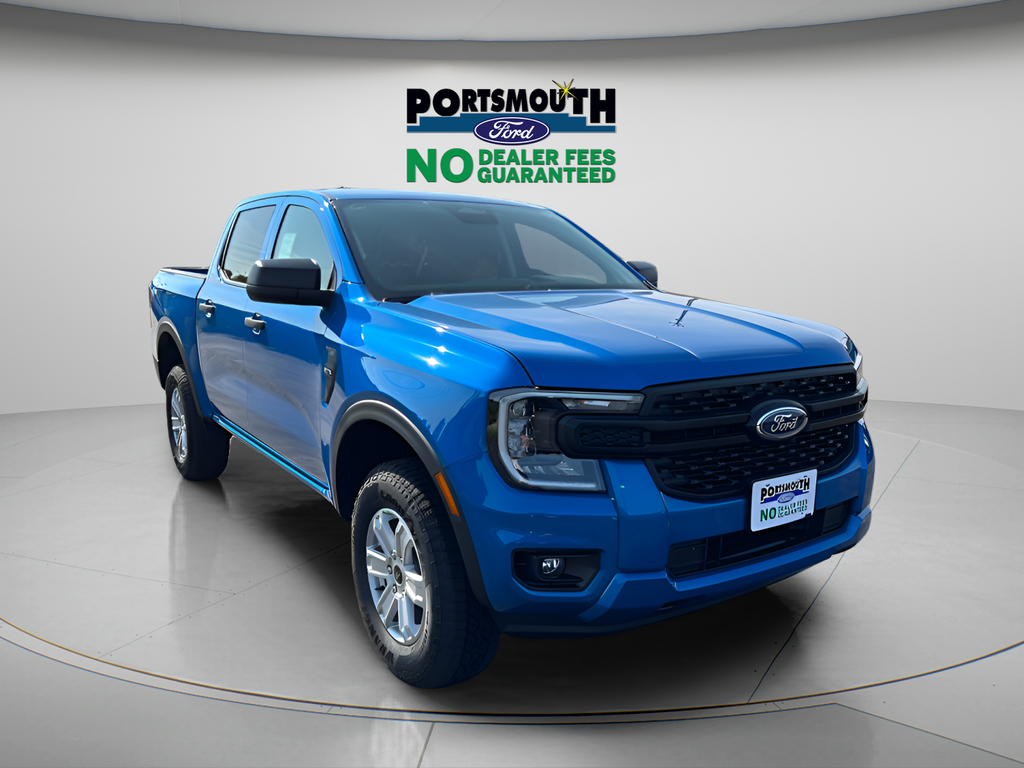 Velocity Blue Metallic 2026 Ford Ranger Pickup Truck Four-Wheel Drive Automatic