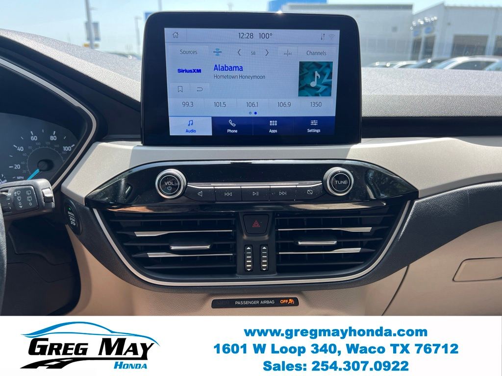 2020 Ford Escape SEL Black at Greg May Honda