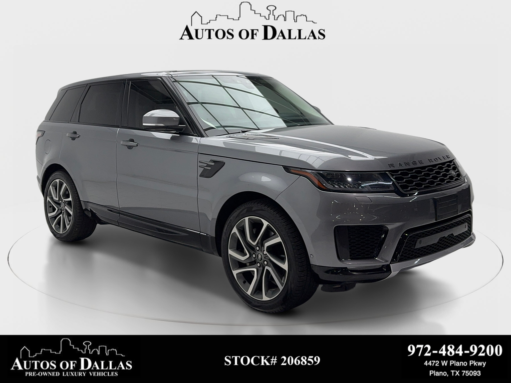 Gray 2022 Land Rover Range Rover Sport Pickup Truck All-Wheel Drive 8-Speed Automatic