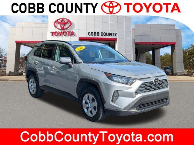 Silver Sky Metallic 2021 Toyota RAV4 SUV / Crossover Front-Wheel Drive 8-Speed Automatic