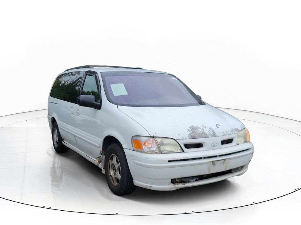 Arctic White 1999 Oldsmobile Silhouette Van Front-Wheel Drive 4-Speed Automatic Overdrive
