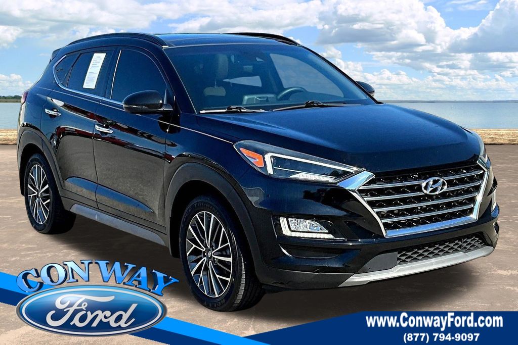 Black Noir Pearl 2020 Hyundai Tucson SUV / Crossover Front-Wheel Drive 6-Speed Automatic
