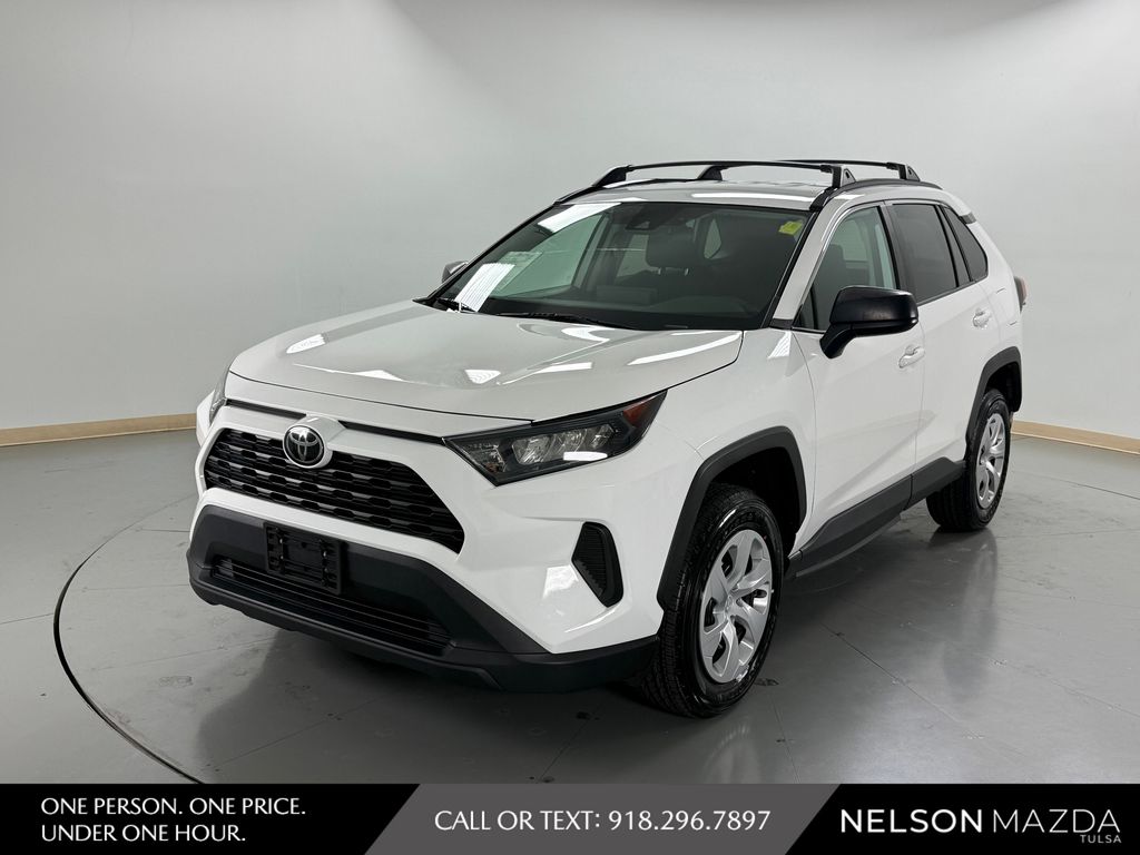 Super White 2021 Toyota RAV4 SUV / Crossover All-Wheel Drive 8-Speed Automatic