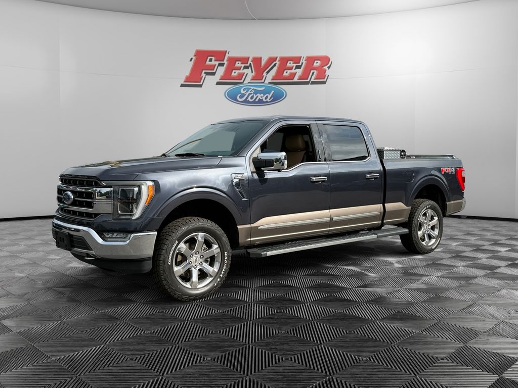 Smoked Quartz Metallic Tinted Clearcoat 2021 Ford F-150 Pickup Truck Four-Wheel Drive Automatic