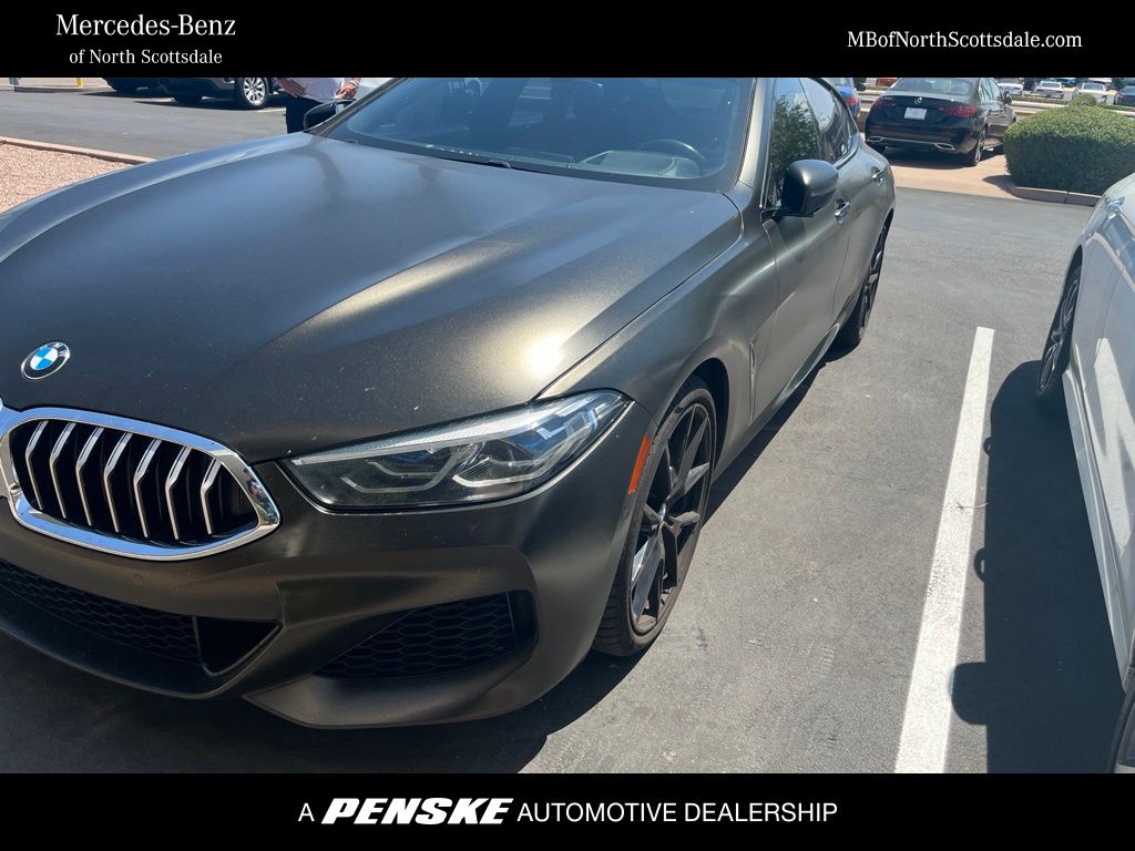 Black Sapphire Metallic 2020 BMW 8 Series Coupe Rear-Wheel Drive 8-Speed Automatic
