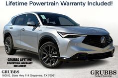 Solar Silver Metallic 2025 Acura ADX SH-AWD with A-SPEC Package SUV / Crossover All-Wheel Drive Continuously Variable Transmission