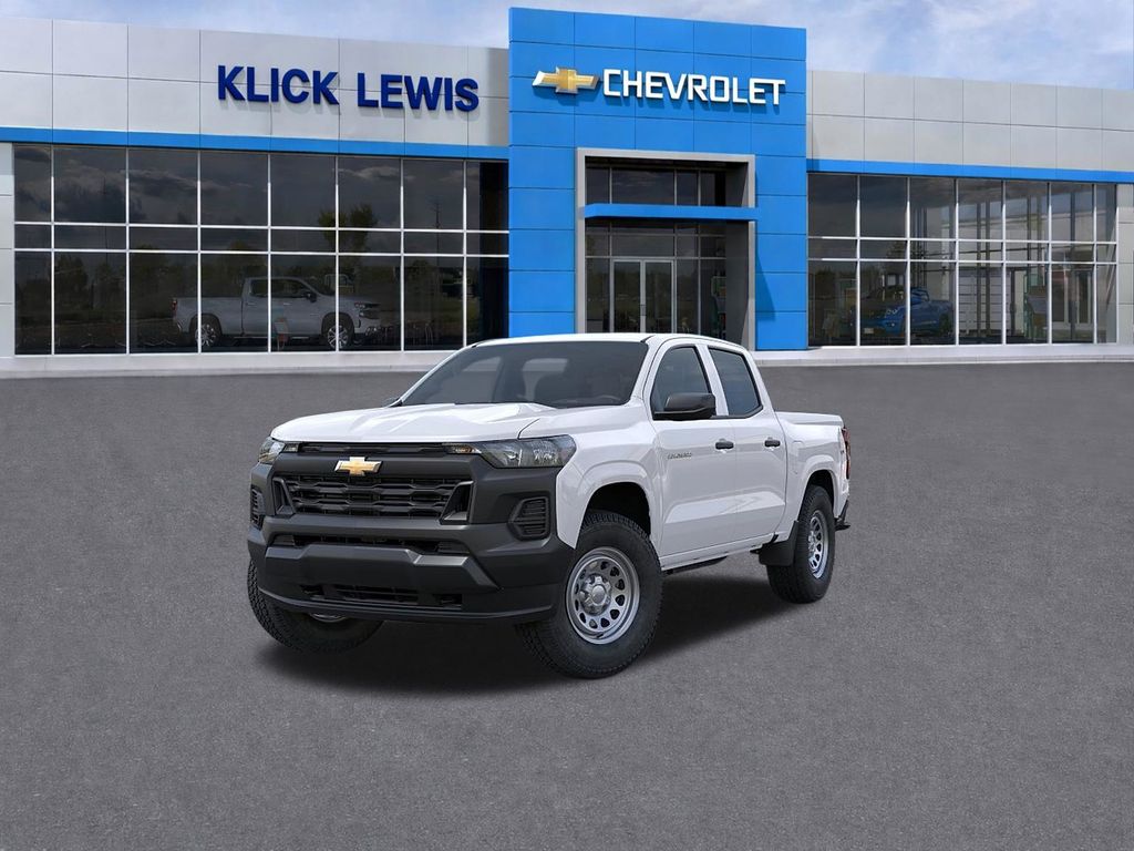 2026 Chevrolet Colorado Work Truck White at Spitzer Acura