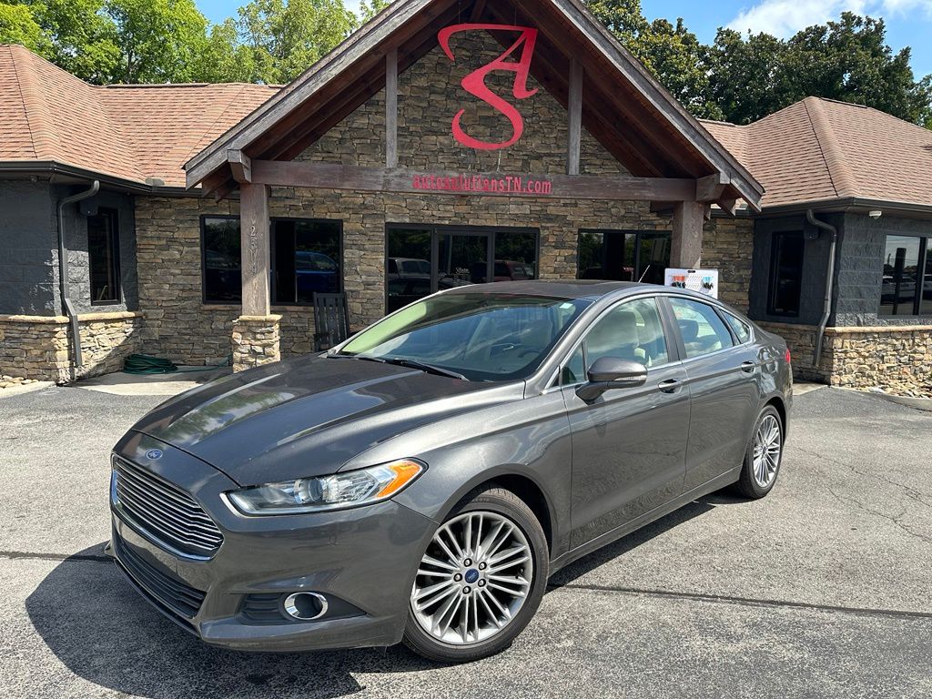 Gray (Magnetic) 2015 Ford Fusion Sedan Front-Wheel Drive 6-Speed Automatic