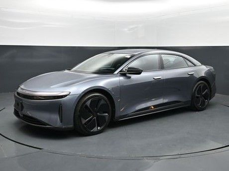 Fathom Blue Metallic 2024 Lucid Air Sedan All-Wheel Drive 1-Speed Automatic