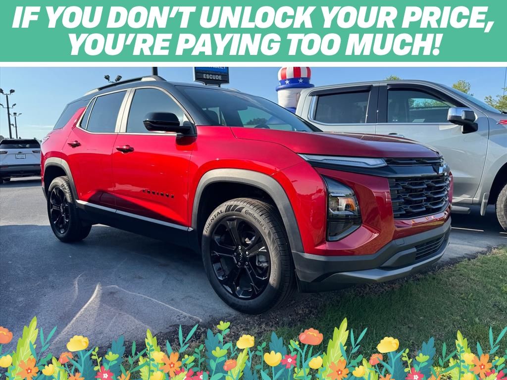 Radiant Red Tintcoat 2026 Chevrolet Equinox SUV / Crossover Front-Wheel Drive Continuously Variable Transmission