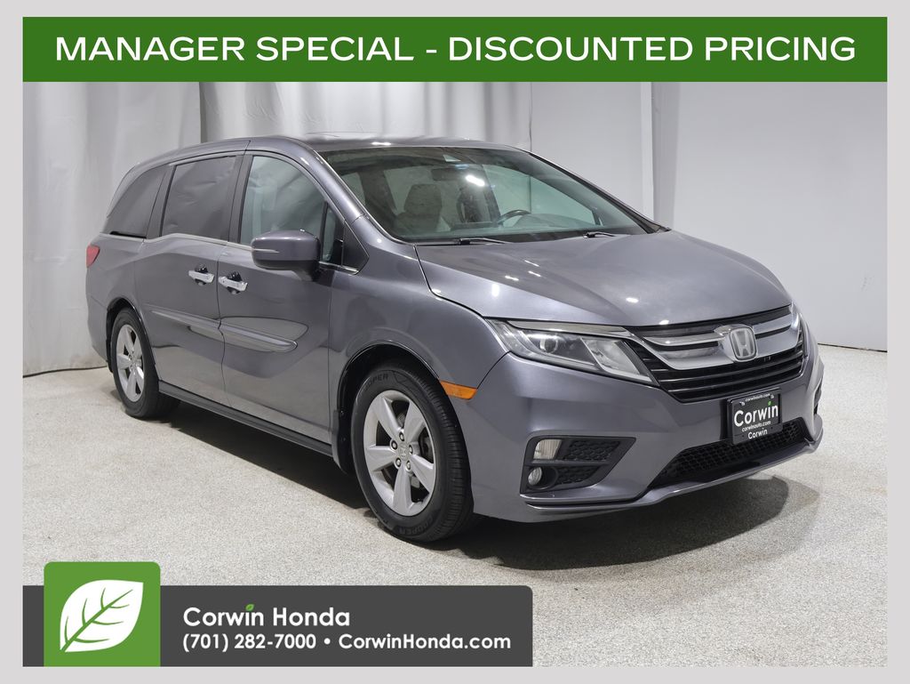 Gray (Modern Steel Metallic) 2020 Honda Odyssey Minivan Front-Wheel Drive Automatic