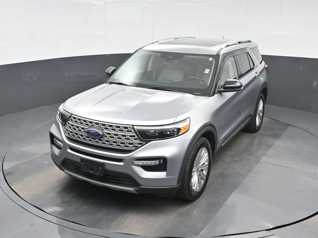 2020 Ford Explorer Limited Silver at Matthews Motors of Wilmington
