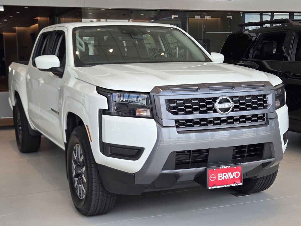 2027 Nissan Frontier SV White at South Houston Nissan