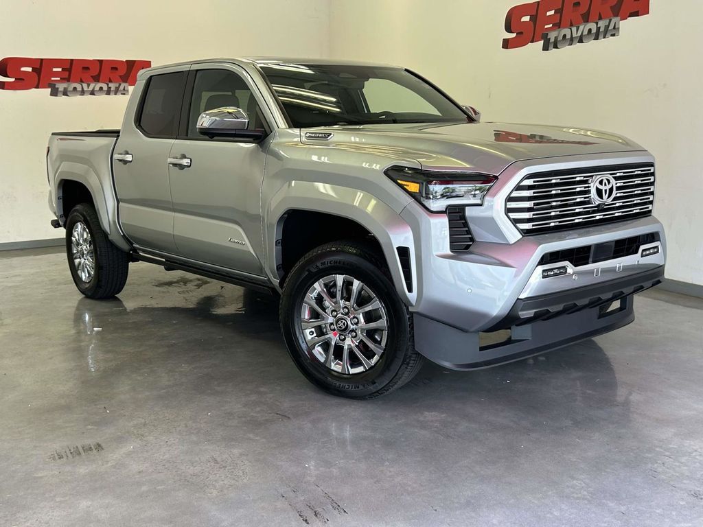 Celestial Silver Metallic 2024 Toyota Tacoma Pickup Truck Four-Wheel Drive 8-Speed Automatic