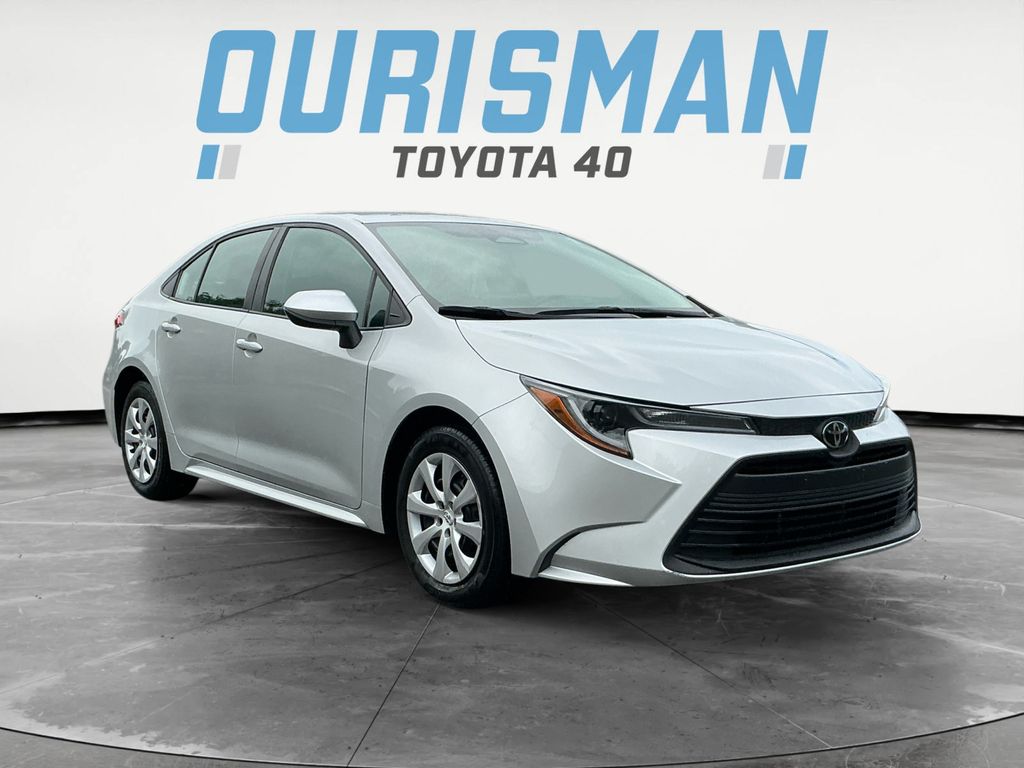 Classic Silver Metallic 2024 Toyota Corolla Sedan Front-Wheel Drive Continuously Variable Transmission