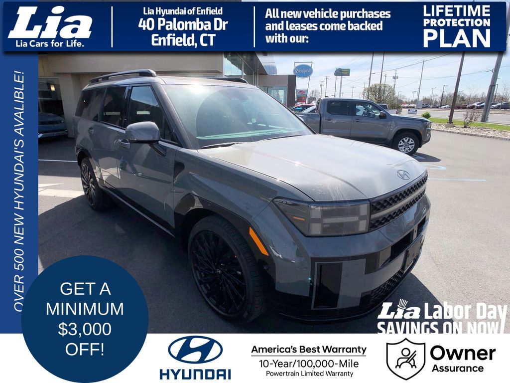 Hampton Gray 2026 Hyundai Santa Fe SUV / Crossover All-Wheel Drive 8-Speed Automatic