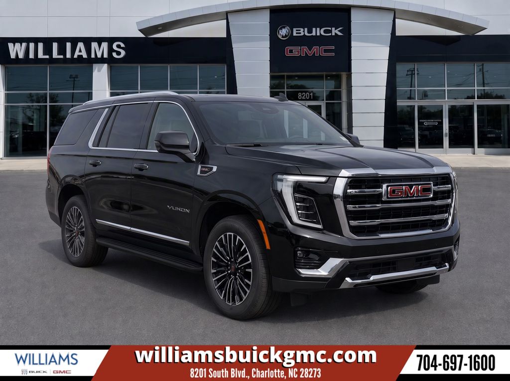 Onyx Black 2025 GMC Yukon SUV / Crossover Four-Wheel Drive 