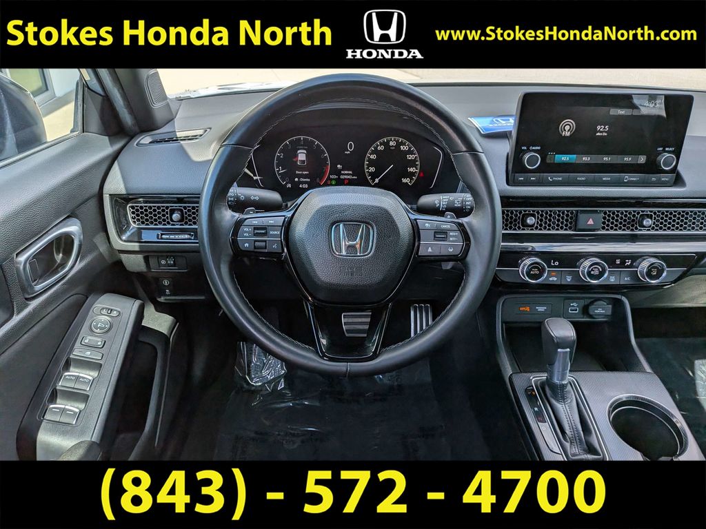2024 Honda Civic Sport Gray at Stokes Honda North