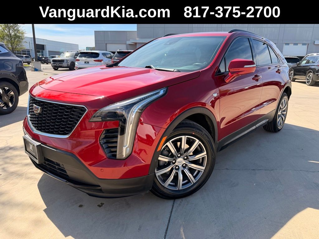 Radiant Red Tintcoat 2023 Cadillac XT4 Sport FWD SUV / Crossover Front-Wheel Drive 9-Speed Automatic
